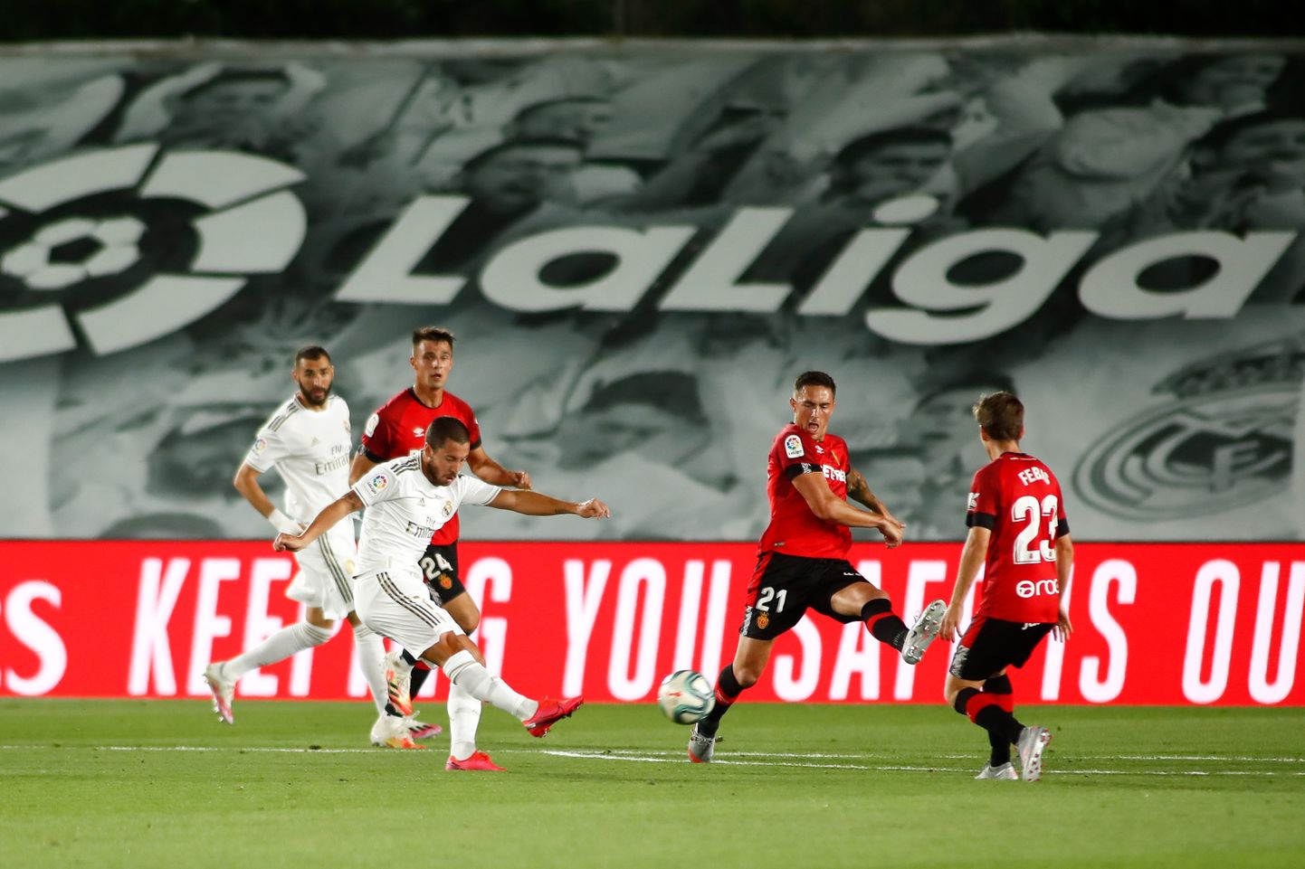 Madridi Real alistas Hispaania kõrgliigas 2:0 Mallorca.