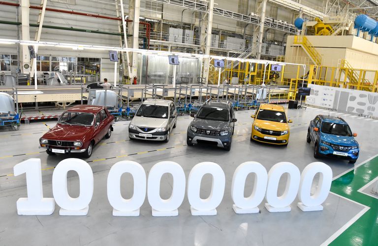 Dacia on tootnud 10 miljonit sõidukit. Foto Newspress