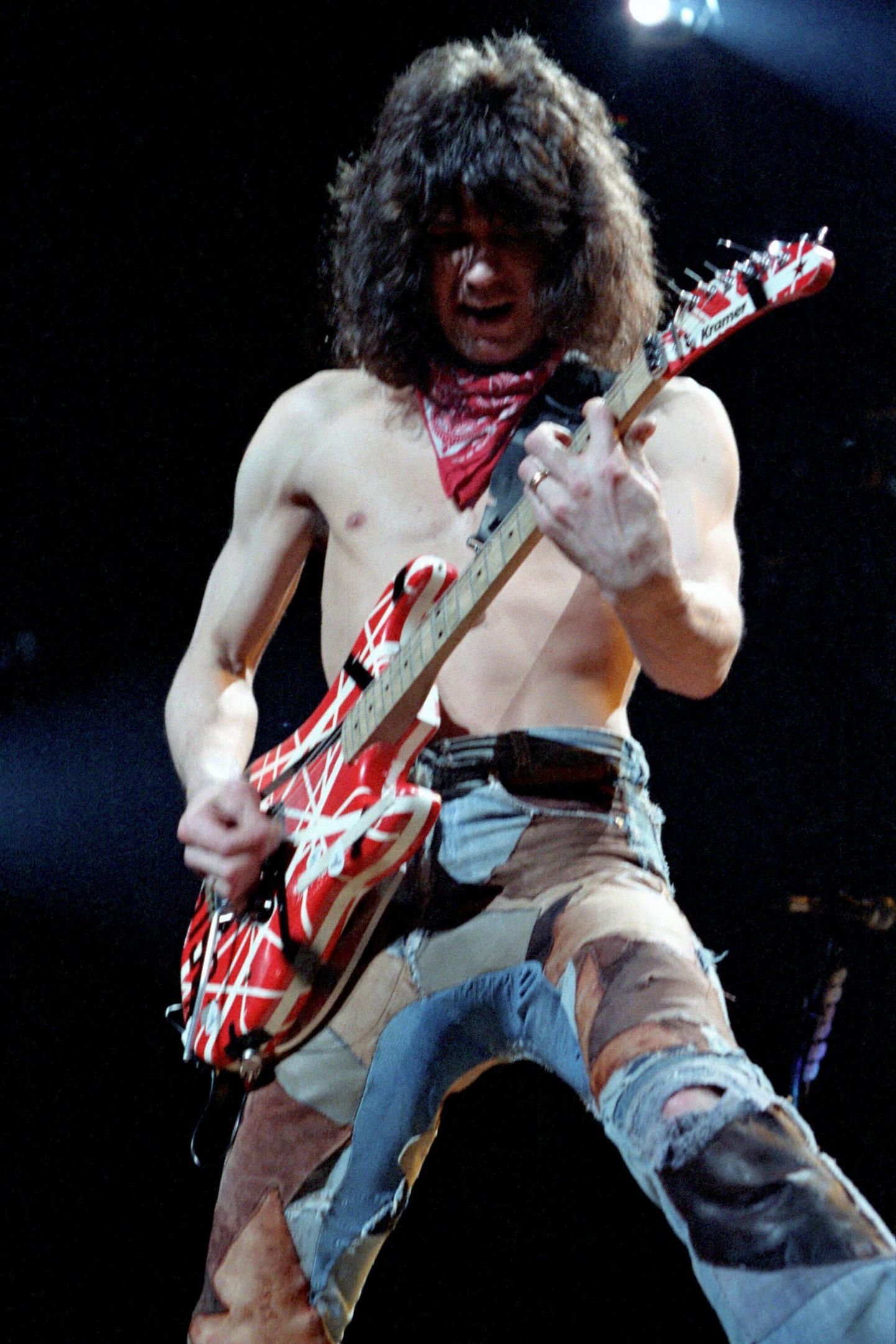 Eddie Van Halen 80ndatel.
