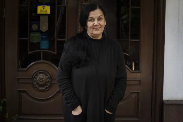 Eesti ja ka teiste välisriikide ajakirjanikke võõrustava hotelli perenaine Inna.
