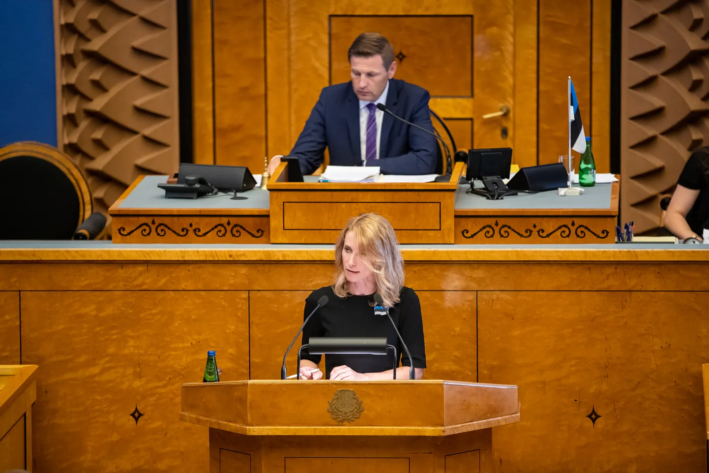 Попытка вынести Кае Каллас вотум недоверия в Рийгикогу.