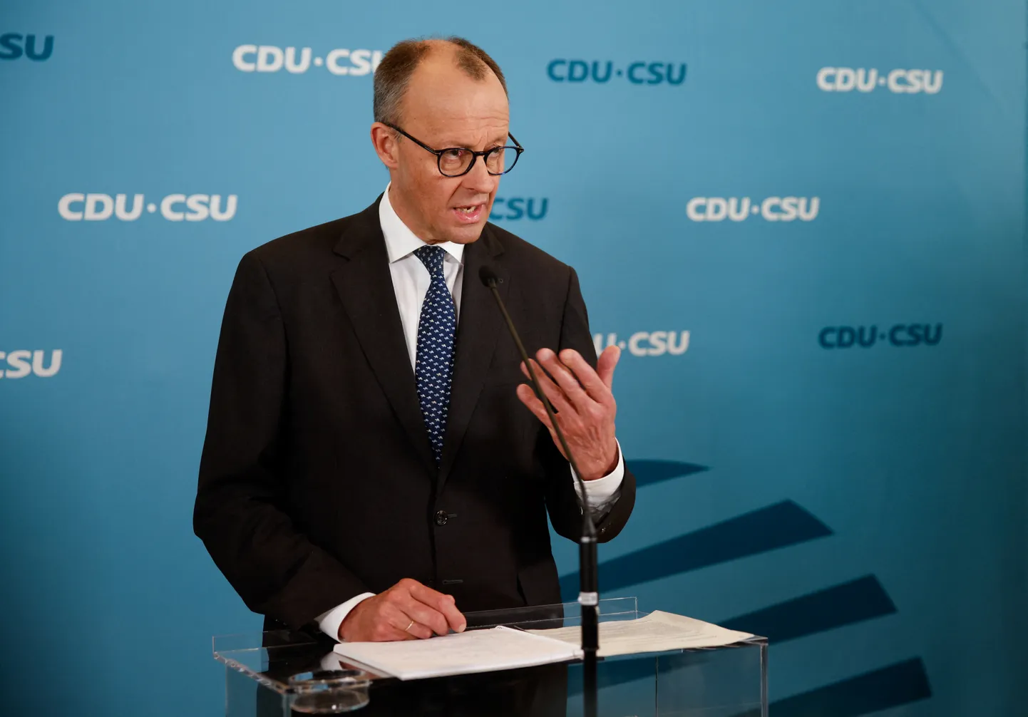 Saksamaa tõenäoline järgmine kantsler Friedrich Merz.