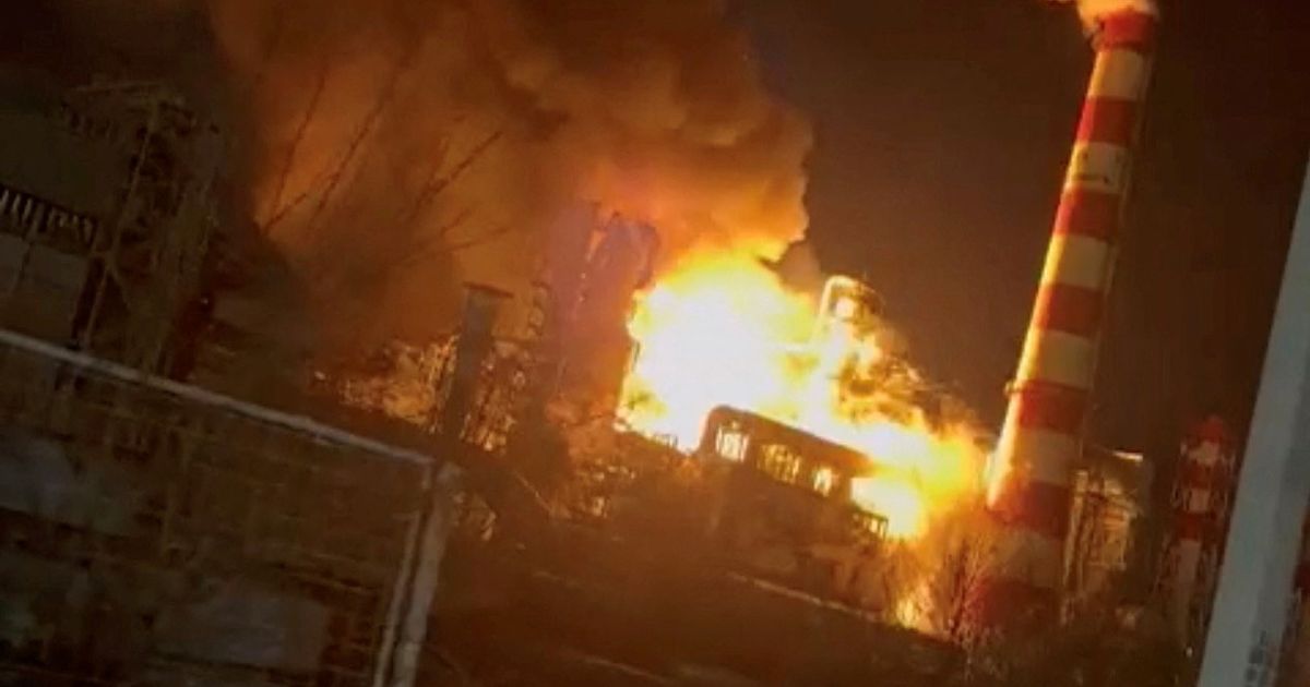 Ukraina võttis omaks rünnaku Tuapse naftatöötlemistehasele