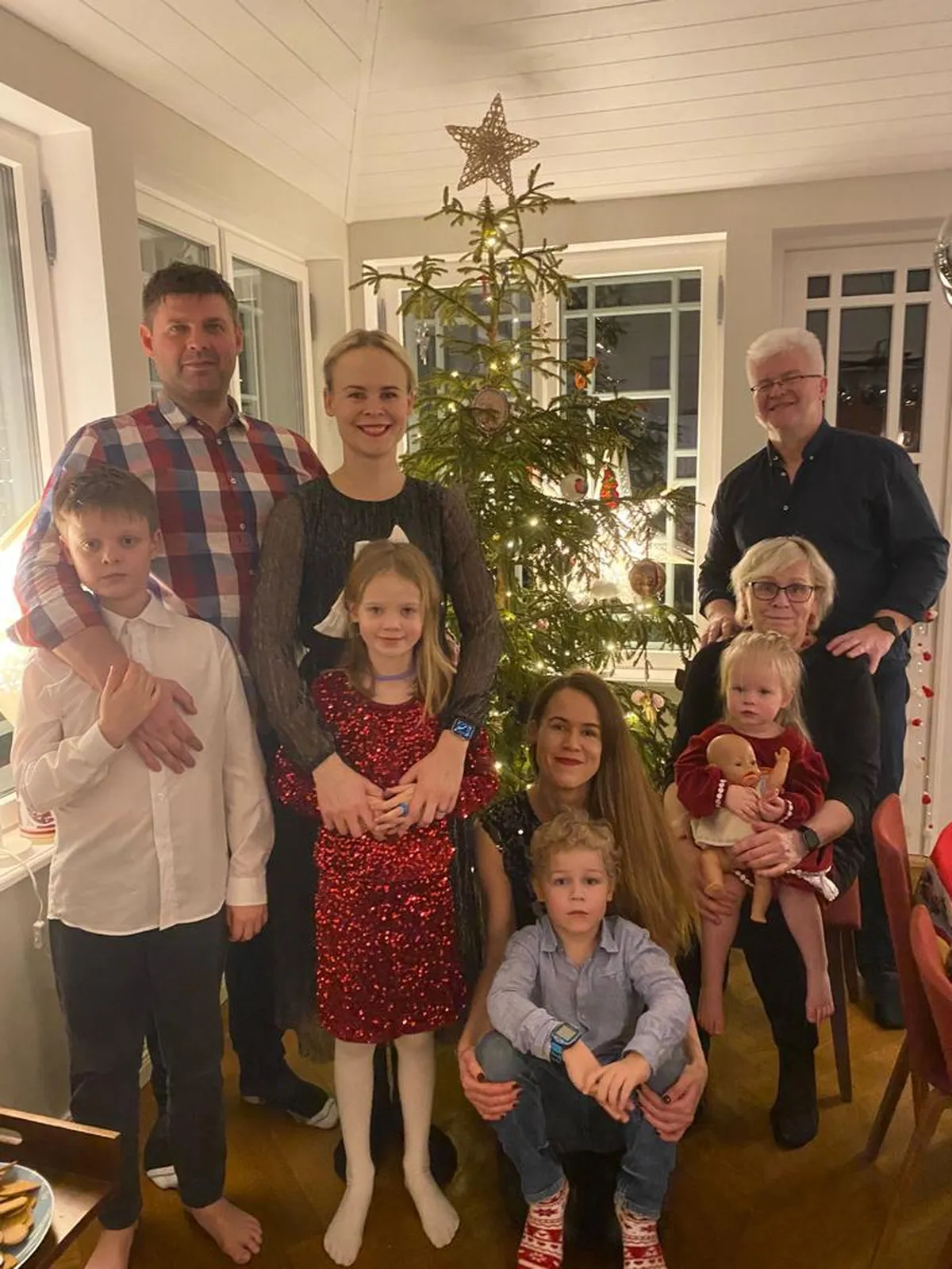 jõulud 2023 tütarde peredega.
