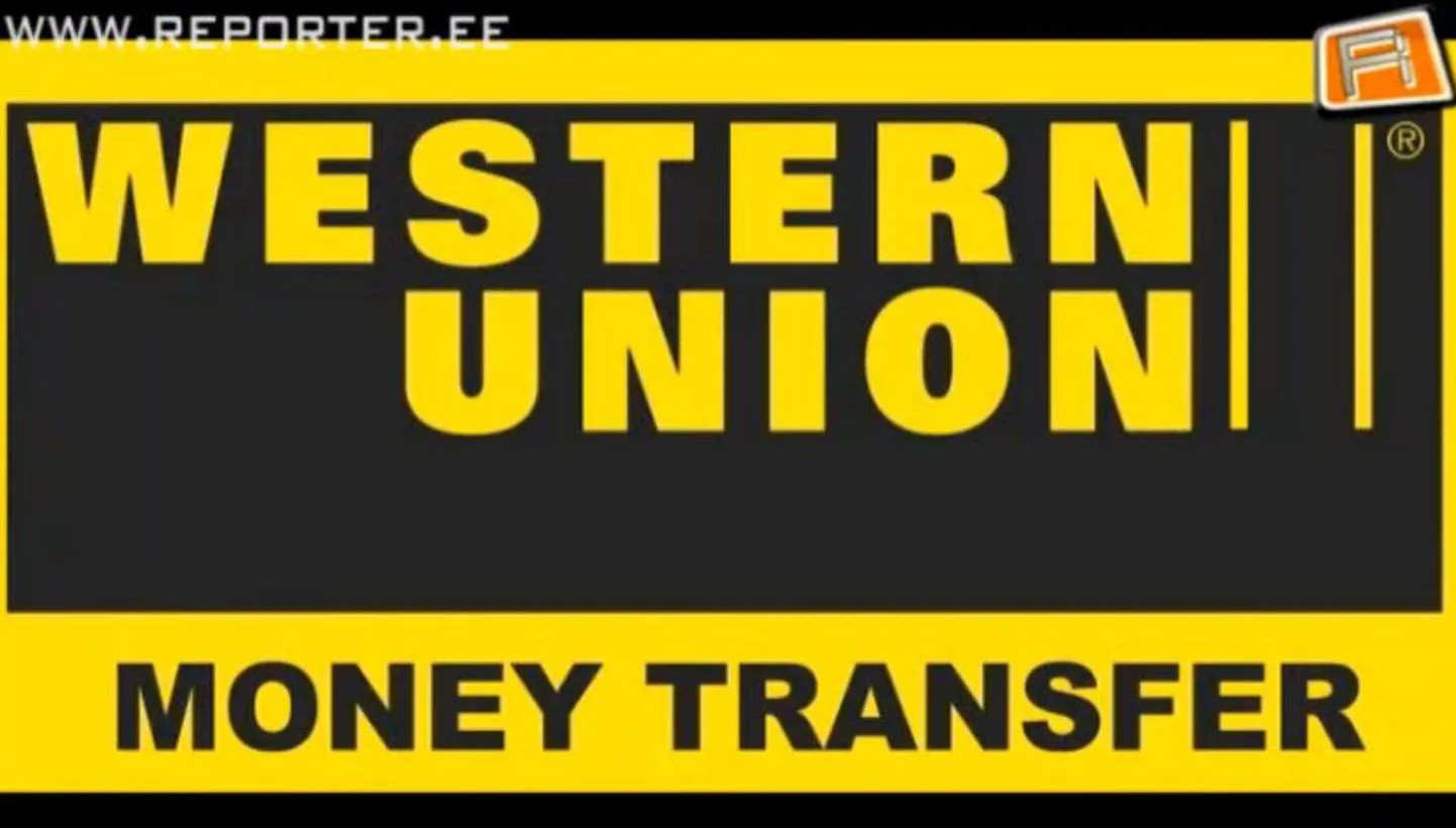 Western Unioni rahasaatmisteenuse logo.