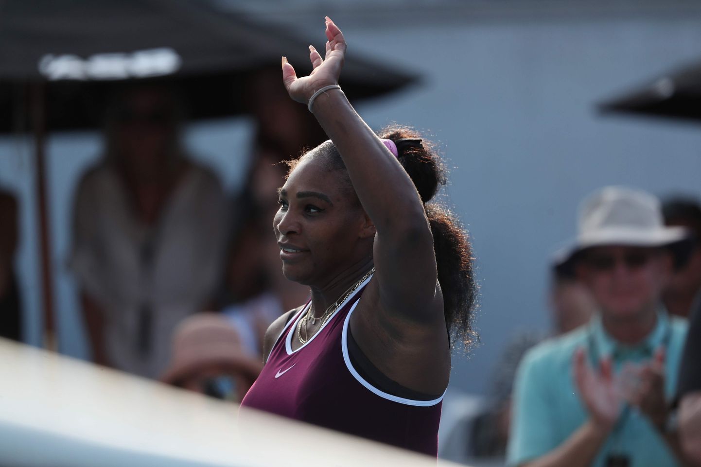 Serena Williams pärast tänast võitu.