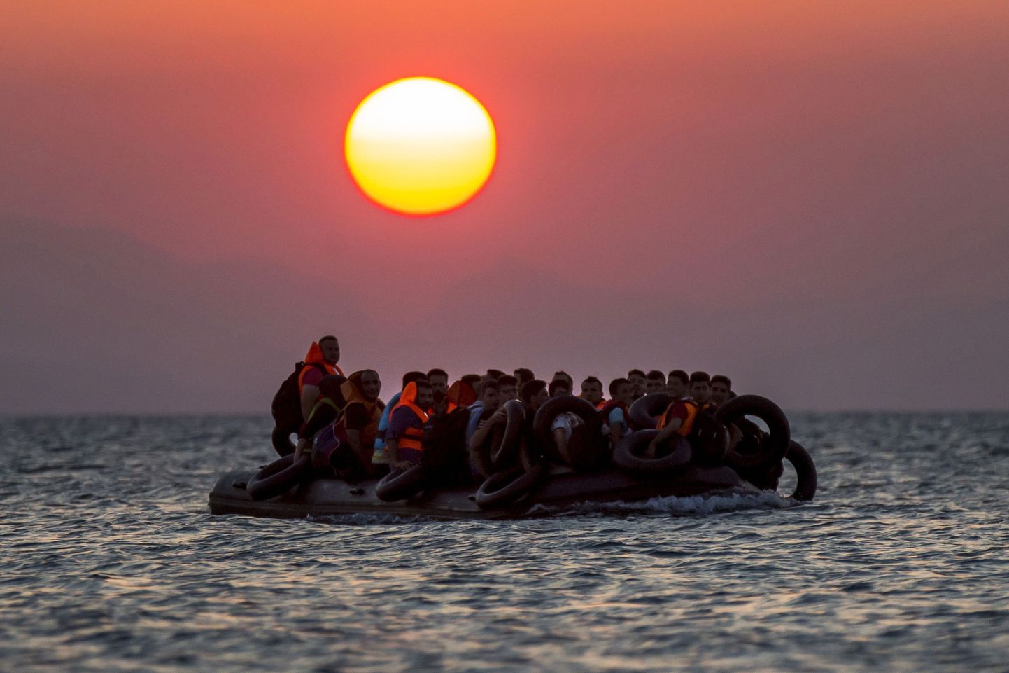 Migrandid teel Euroopa suunas.