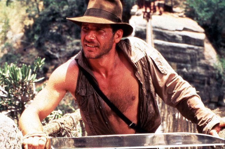 Harrison Ford Indiana Jonesina filmis «Indiana Jones ja hukatuse tempel»