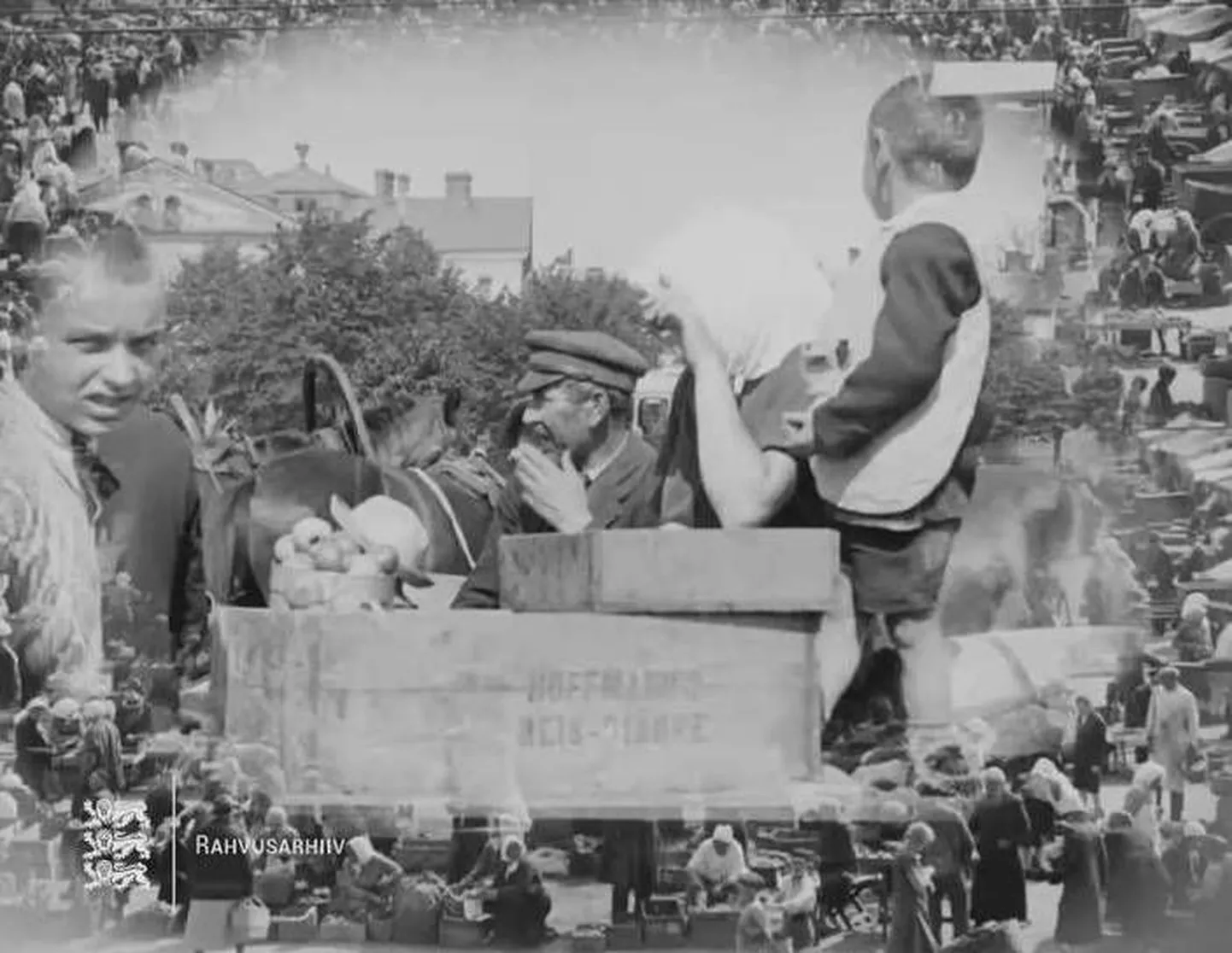 Konstantin Märska trikkfilm «Tallinna turg» (1926).
