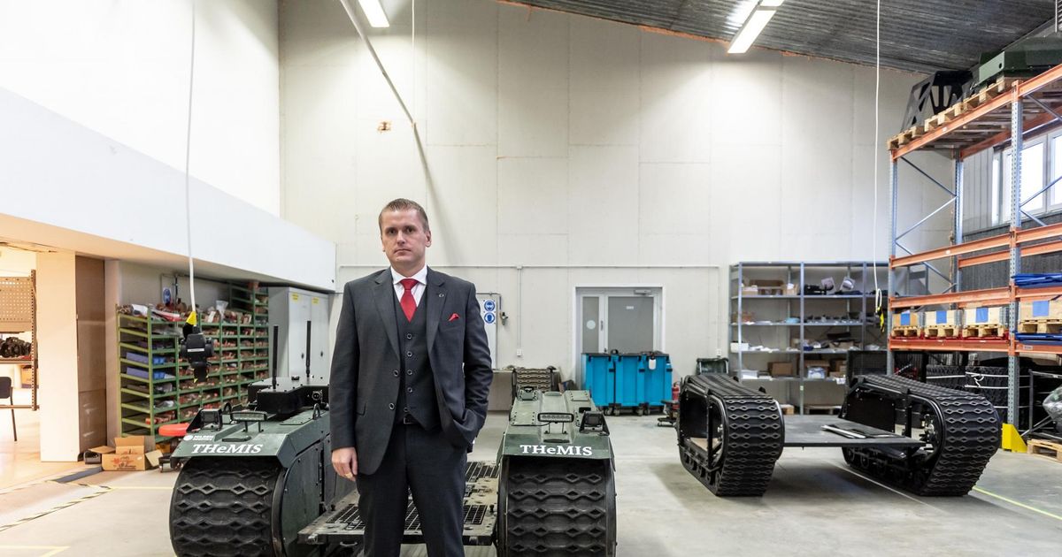 Eesti idufirma müüs Hollandi armeele kaks sõjarobotit