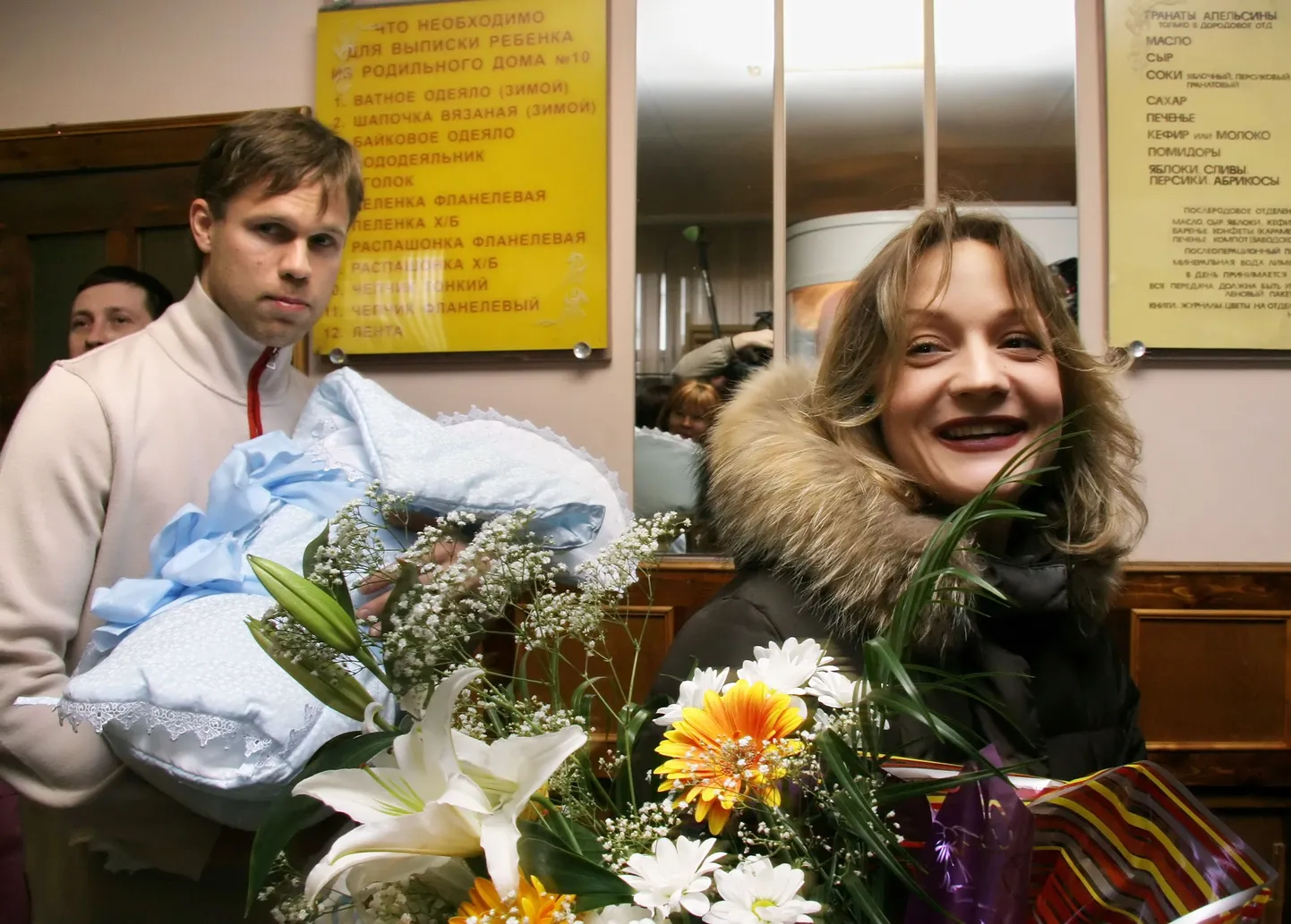 Март 2007 года. У Татьяны Булановой и Владислава Радимова родился сын.