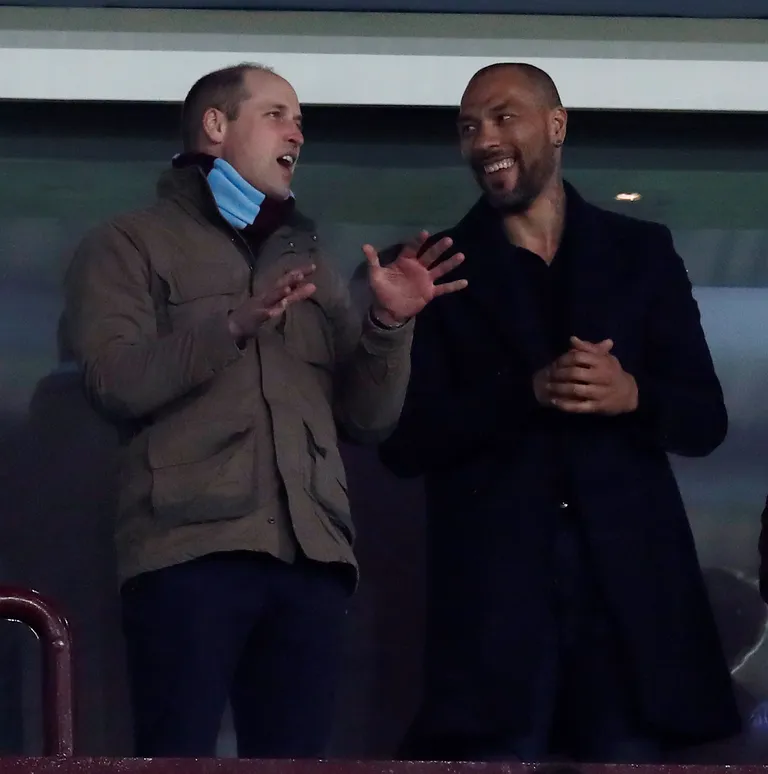 Prints William ja endine jalgpallur John Carew