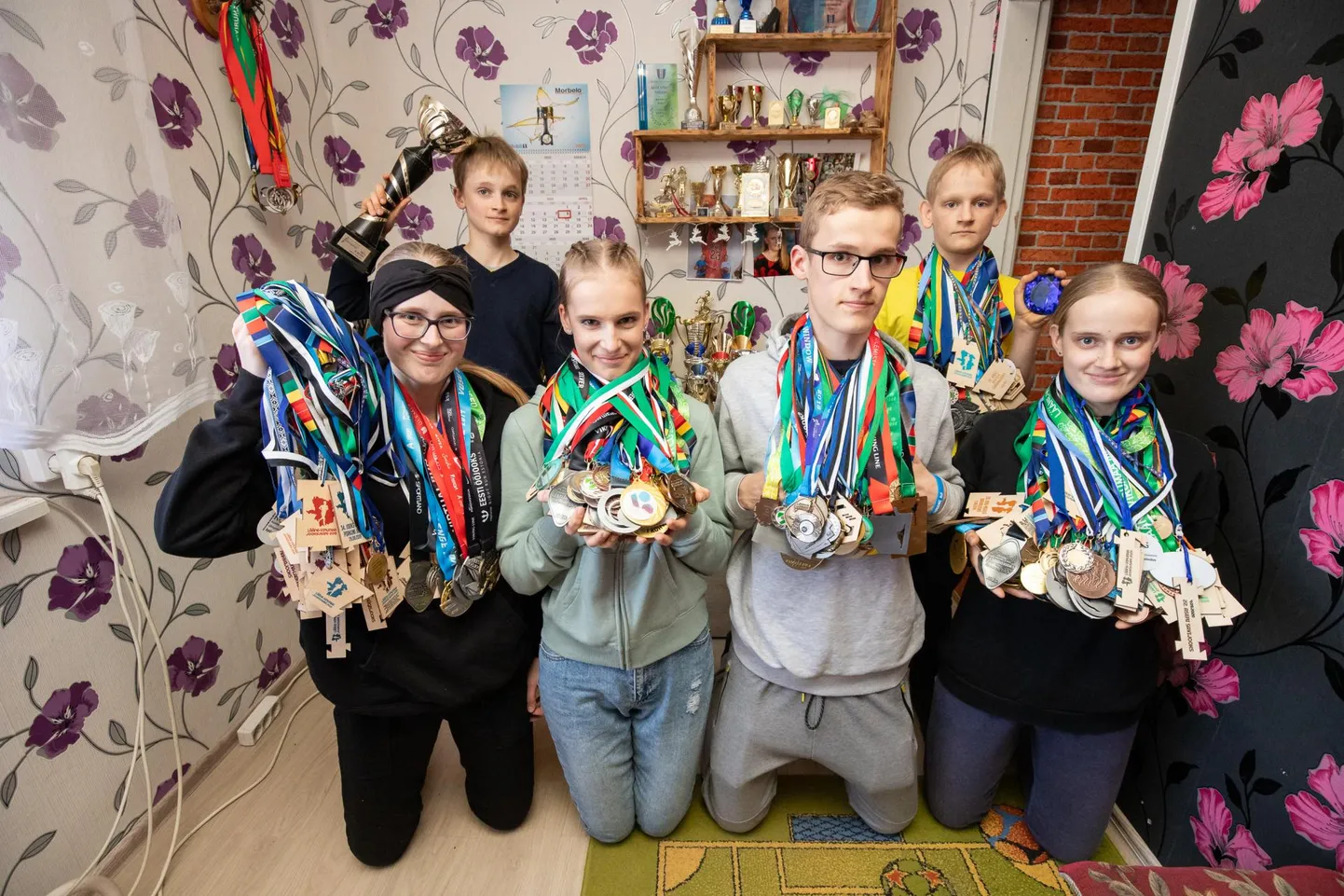 Medalite arvu ei oska noored sportlased ise
ligilähedaseltki pakkuda.