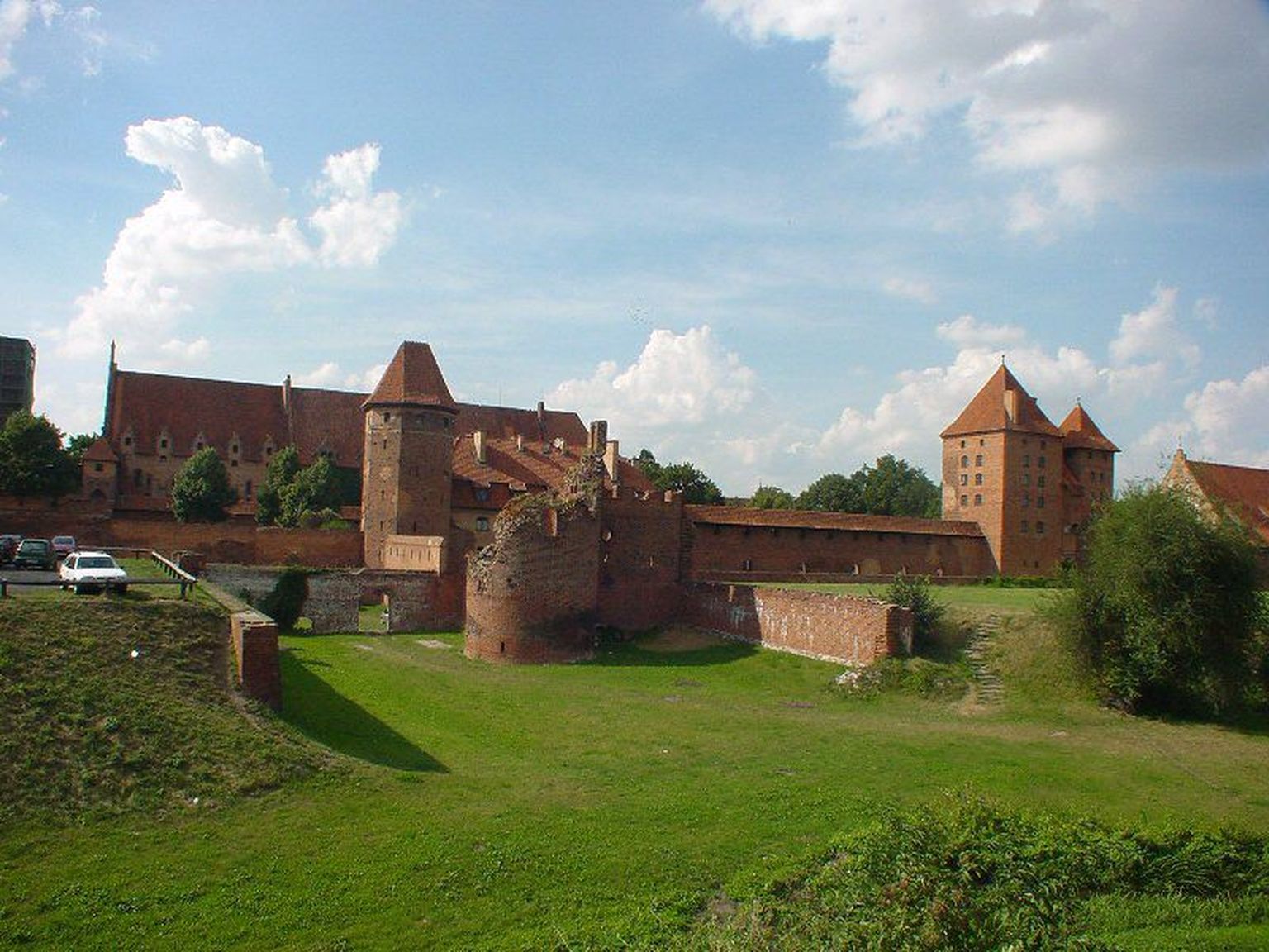 UNESCO maailmapärandi nimekirja kuuluv Malborki ordulinnus.
