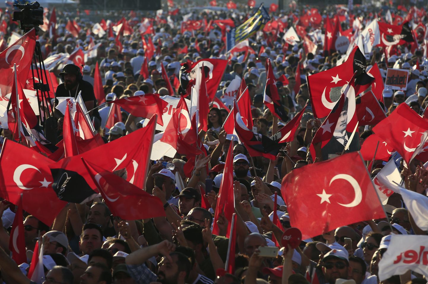 Prsident Erdoğani vastased meeleavaldused.