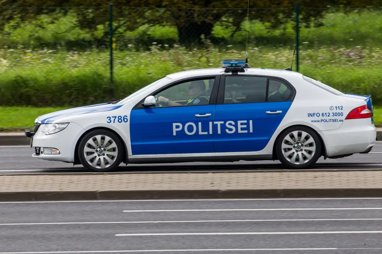 Senine politseisõiduki värvilahendus. Eero Vabamägi