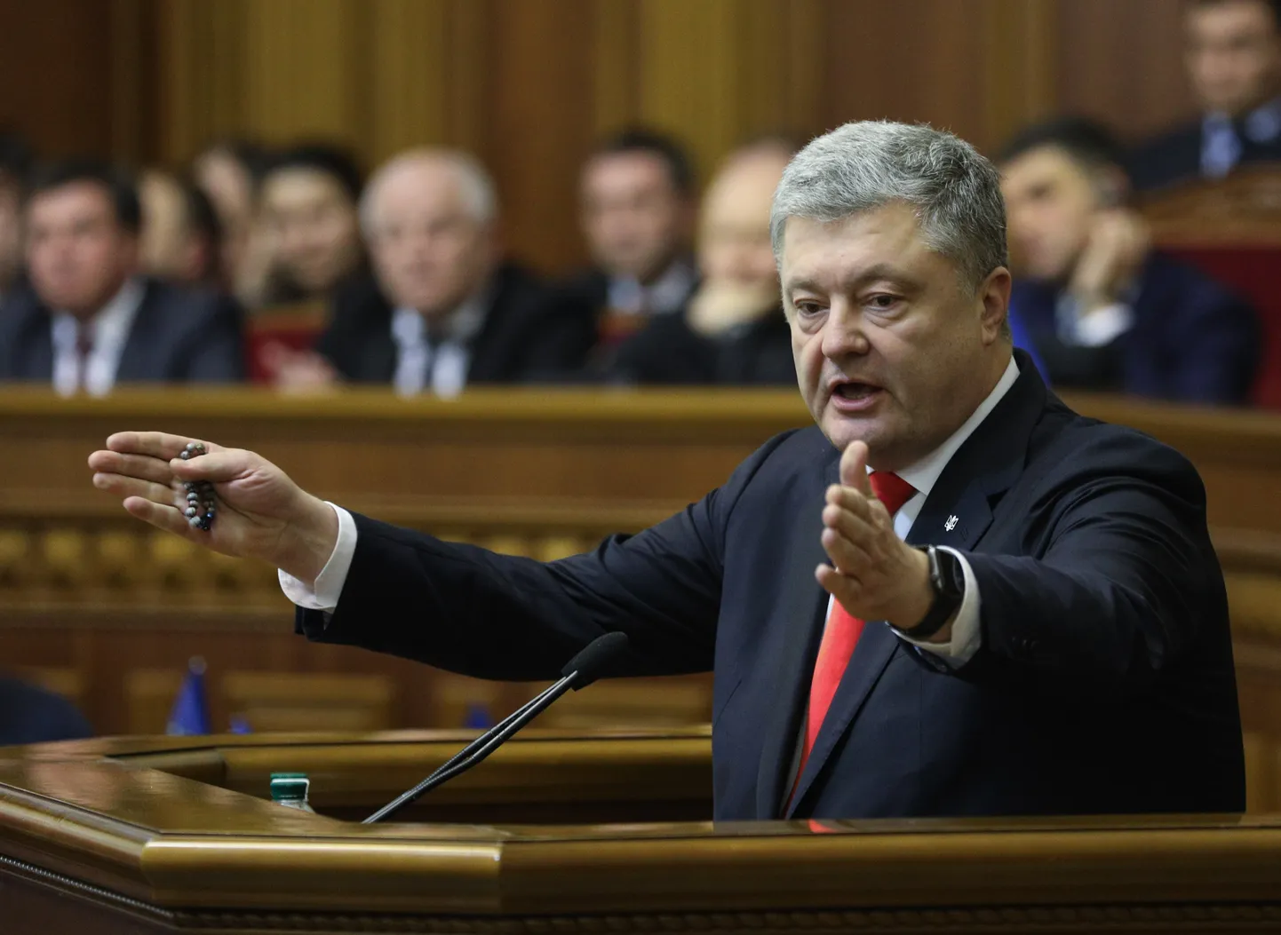 Ukrainas prezidents Petro Porošenko.