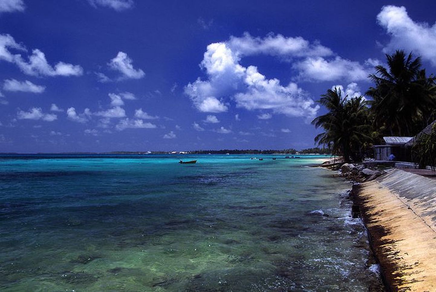 Tuvalu Funafuti atoll