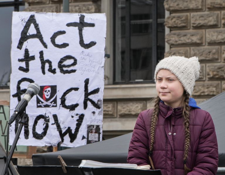 16-aastane rootslanna Greta Thunberg innustab kliimamuutuse vastastele protestidele koolinoori kogu maailmas.