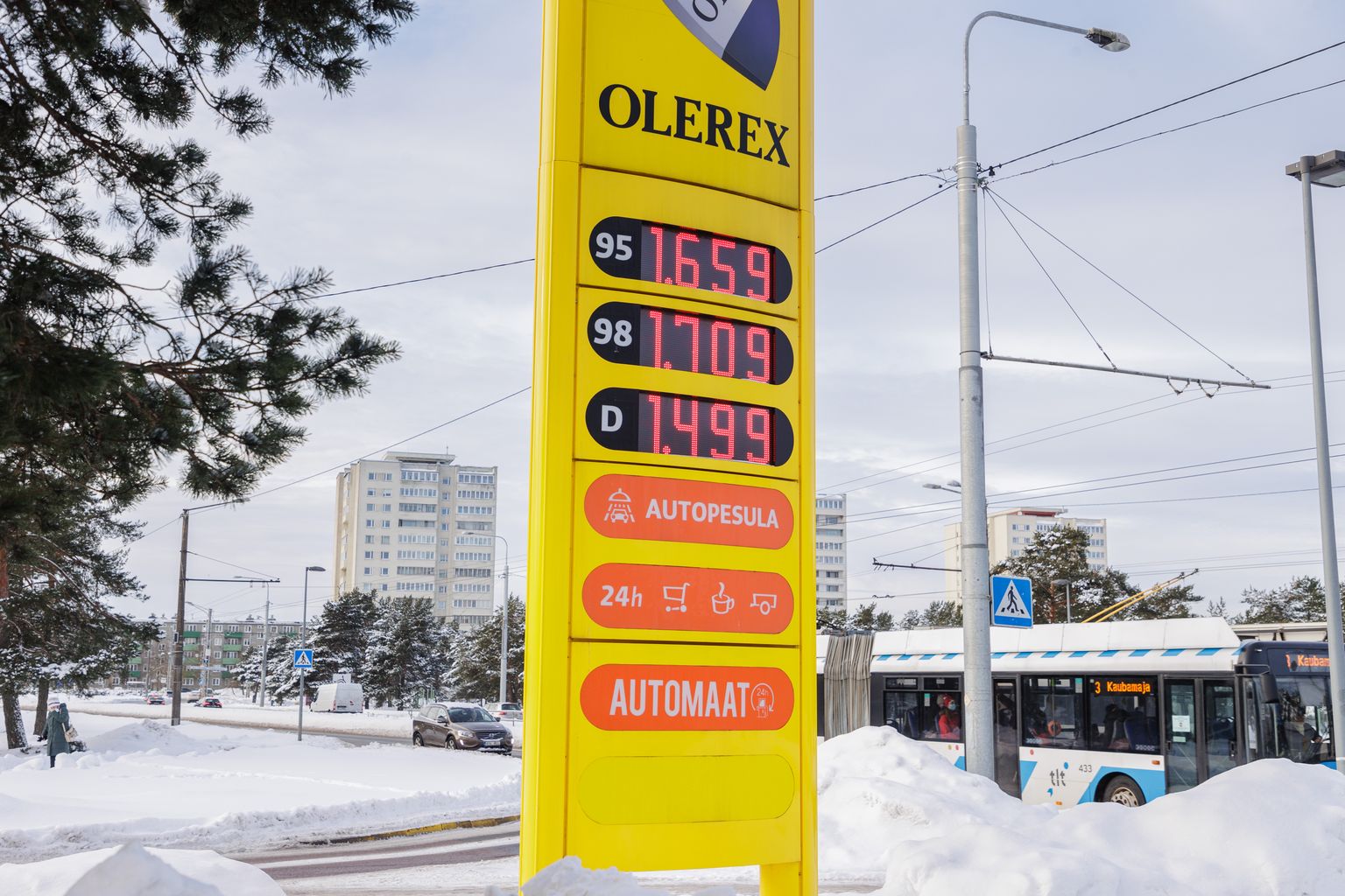 Цен на топливо, Olerex.