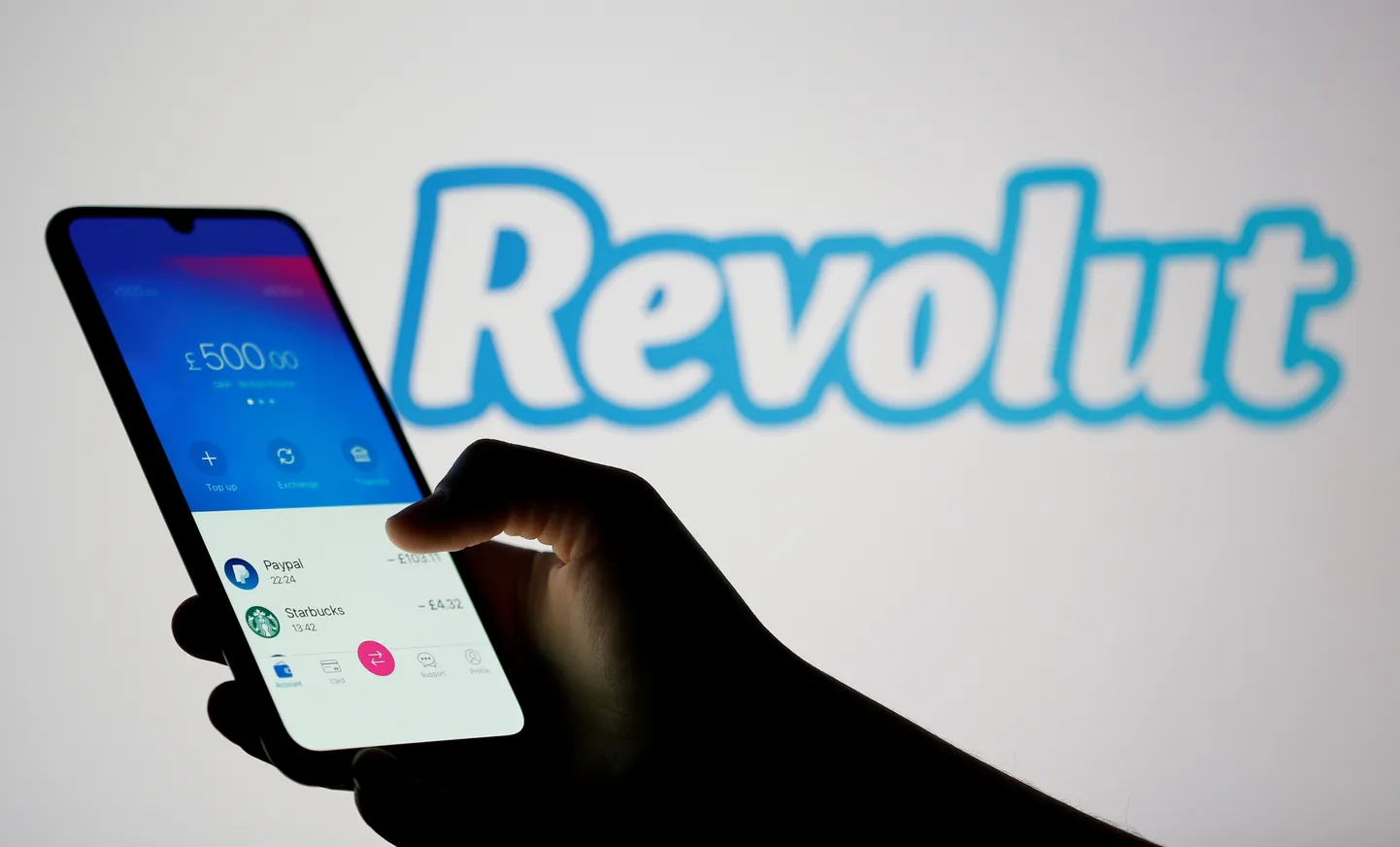 Revoluti rakendus.