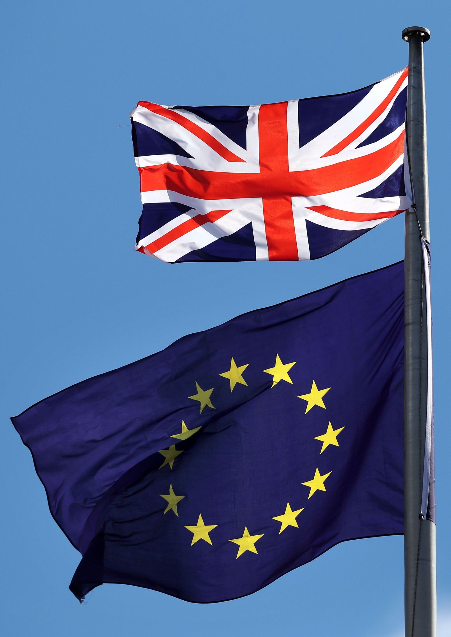 Briti ja EL-i lipp