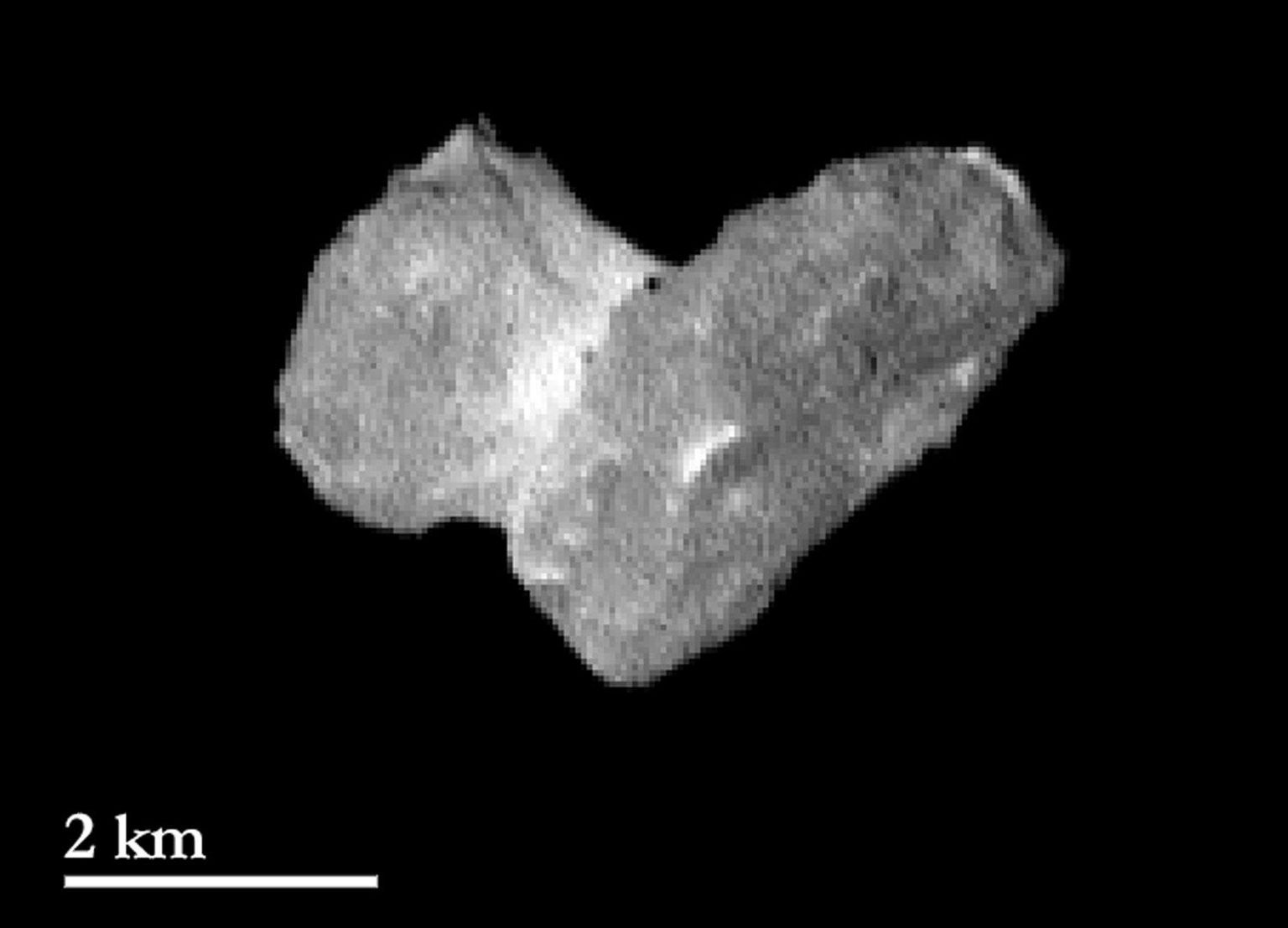 Rosetta foto komeedist 67P/Churyumov Gerasimenko