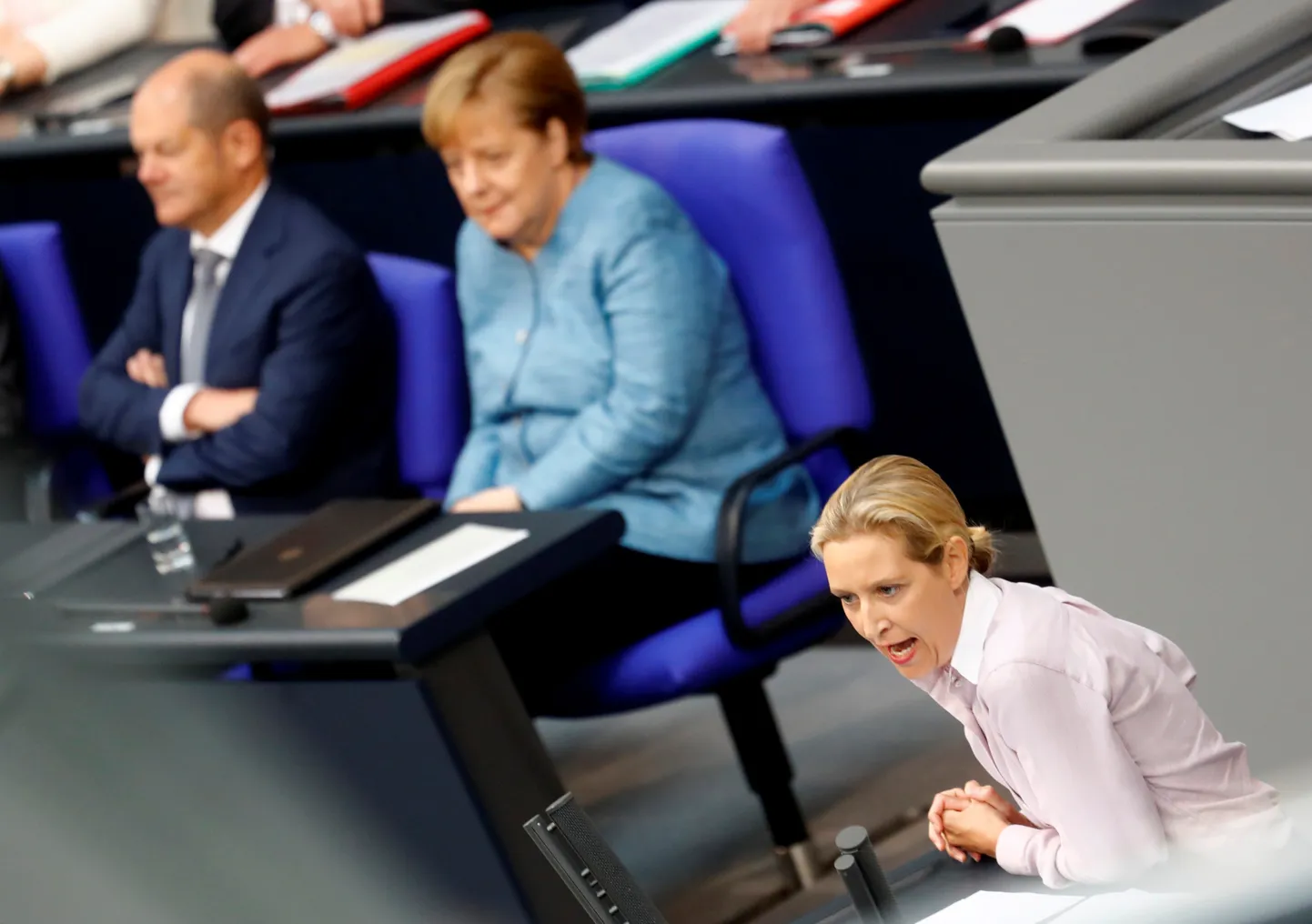 Alice Weidel nimetas Saksamaa valitsust idiootideks.