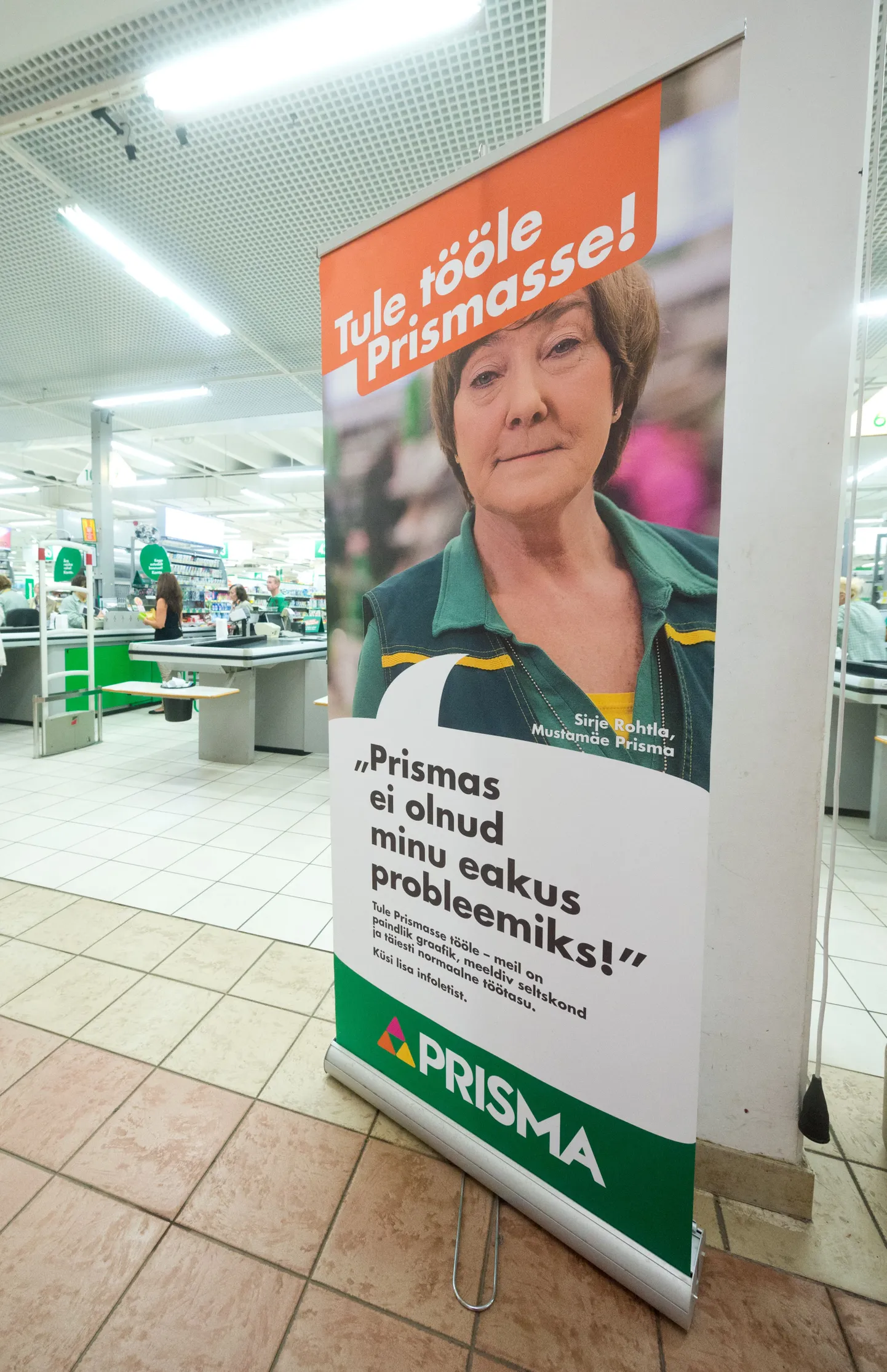 Prisma töökuulutus