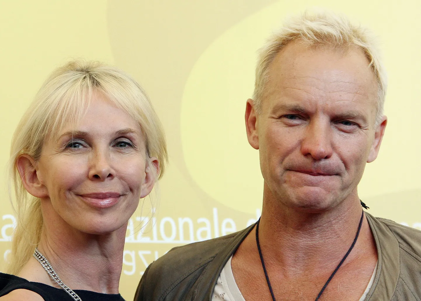 Sting koos abikaasa Trudie Styleriga.