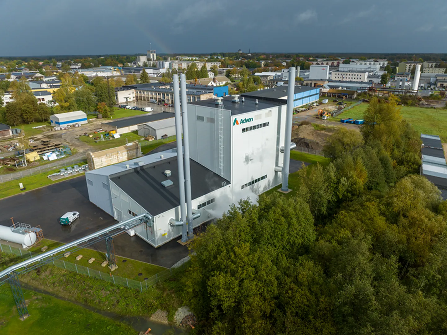 Adveni energiakeskus.  E-Piim sõlmis Adveniga energiakeskuse opereerimise lepingu 20 aastaks.