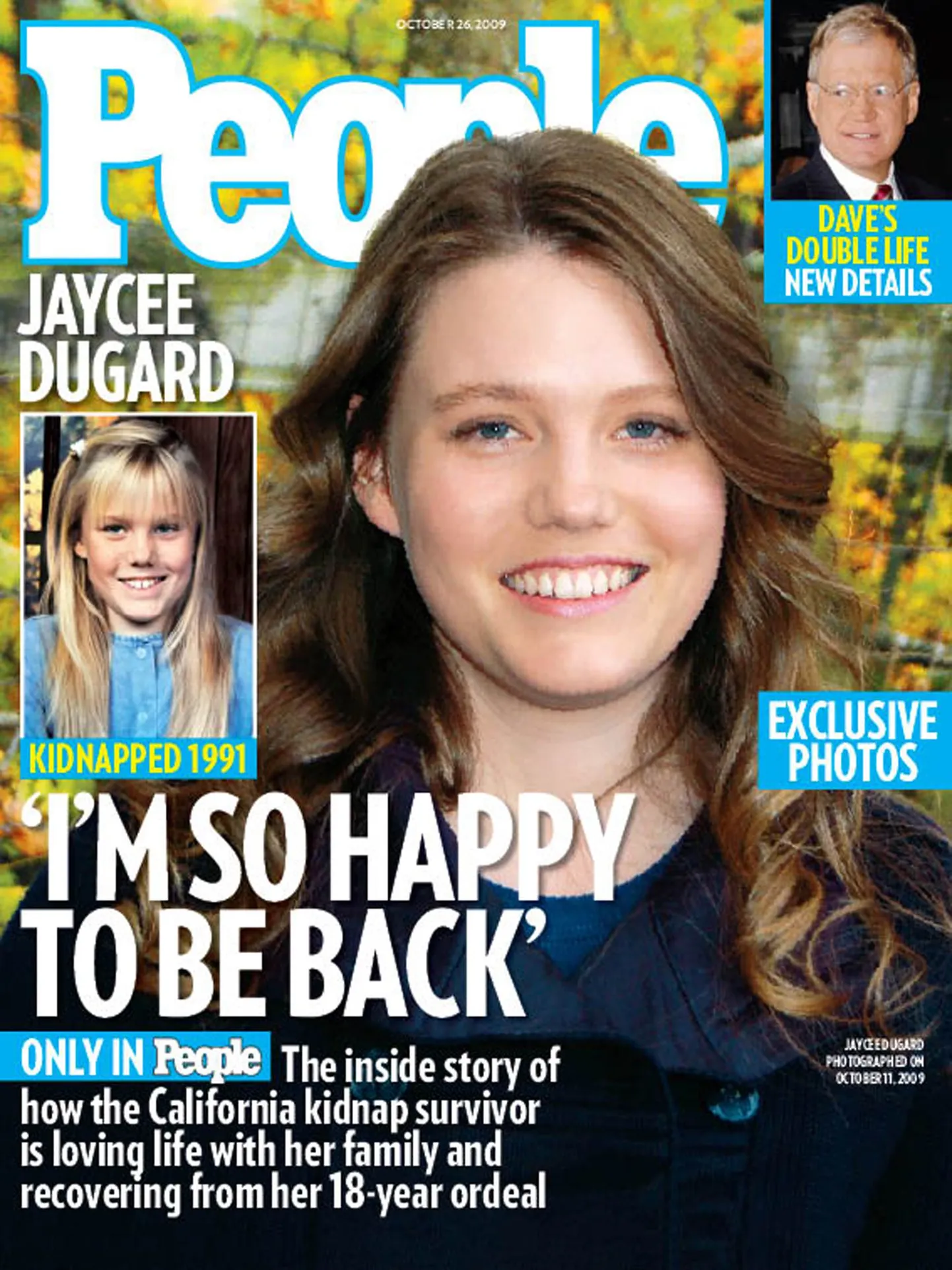 Jaycee Dugard eelmise aasta sügisel ajakirjakaanel.