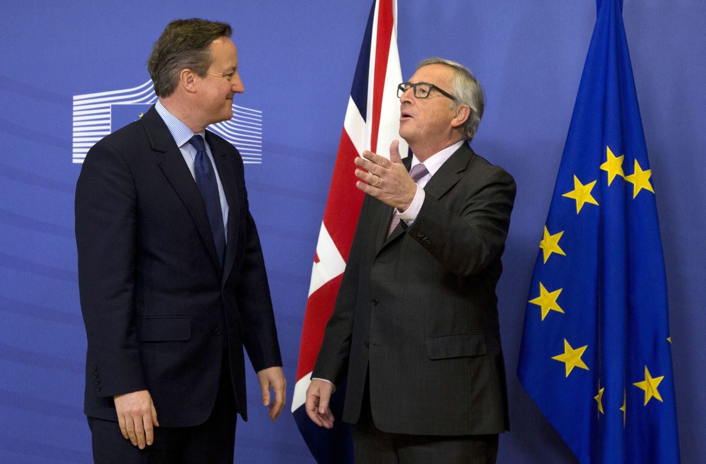 David Cameron ja Jean-Claude Juncker