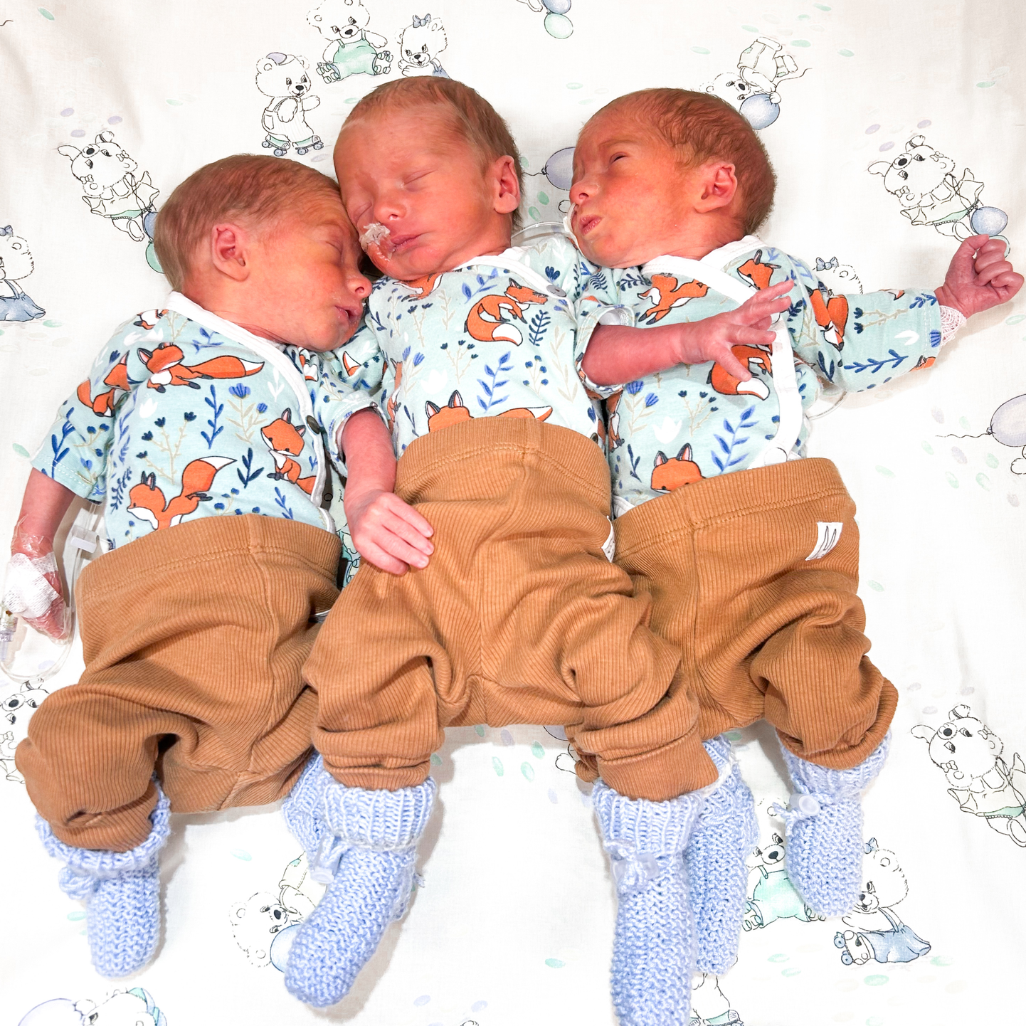 Kliinikumis sündinud kolmikud.