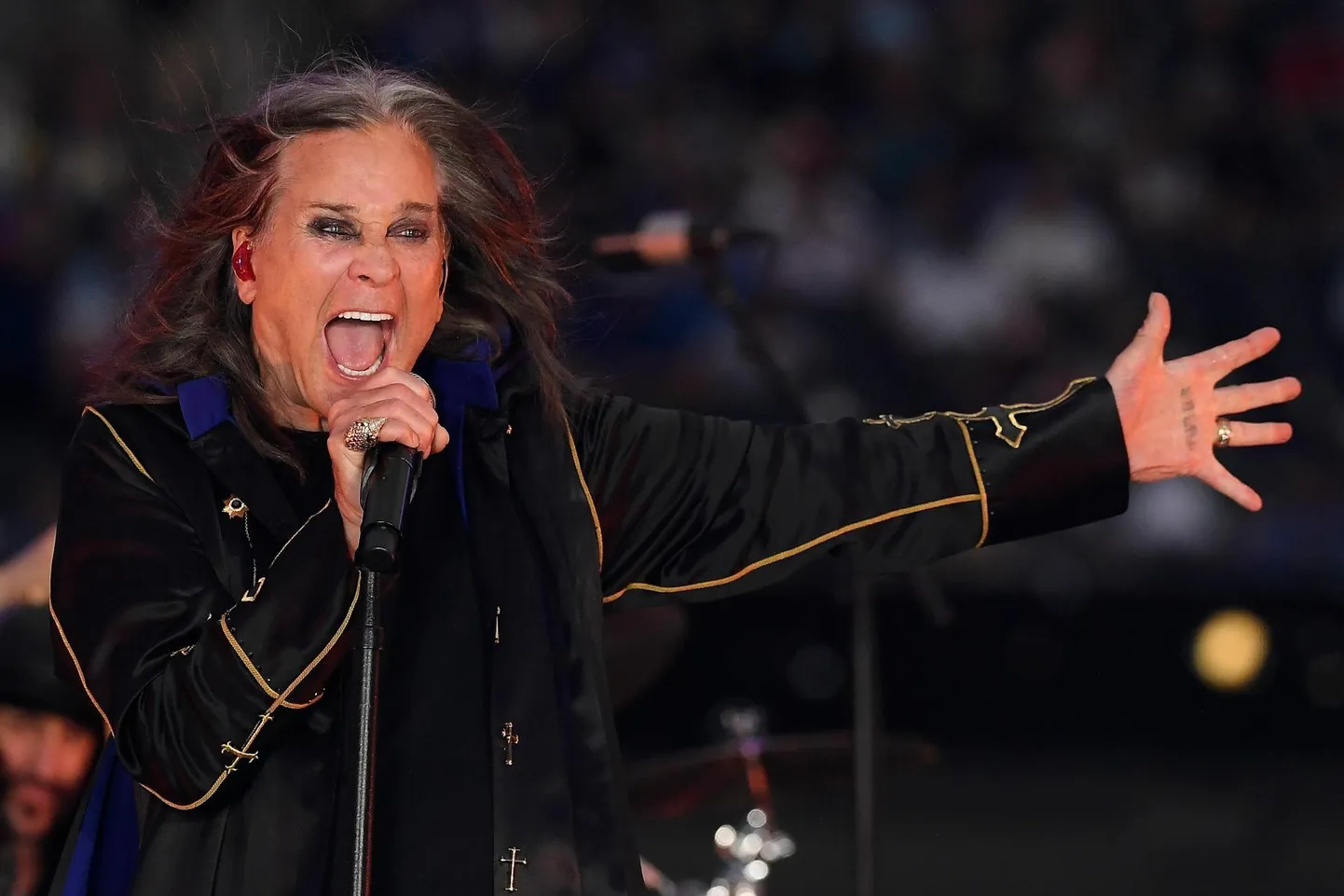 Ozzy Osbourne on tõenäosusteooria kiuste sügisel 2022 heas vormis nii stuudios kui kontserdilaval. FOTO: Kevork Djansezian