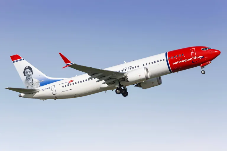 Norwegiani Boeing 737 MAX 8.