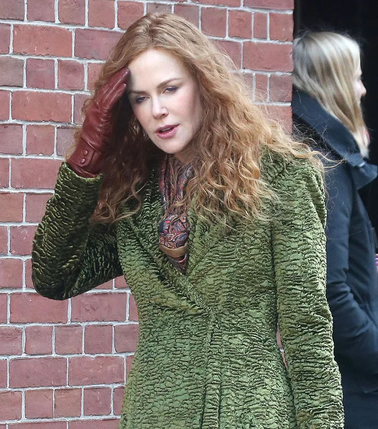 Nicole Kidman uue seriaali võttel
