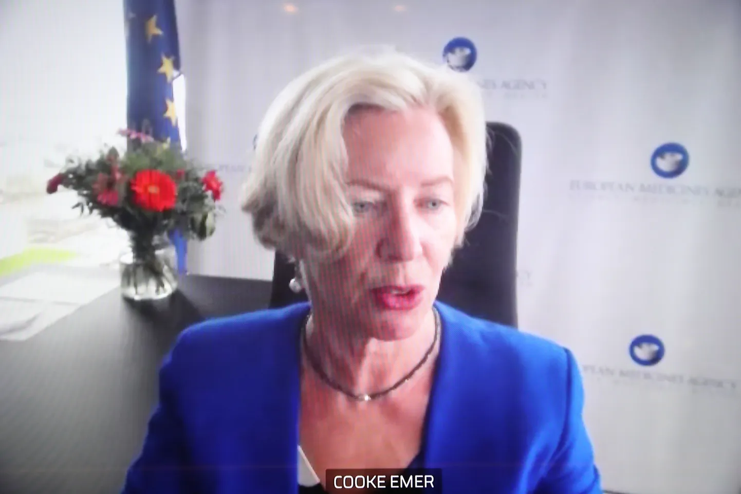 Euroopa Ravimiameti juht Emer Cooke.