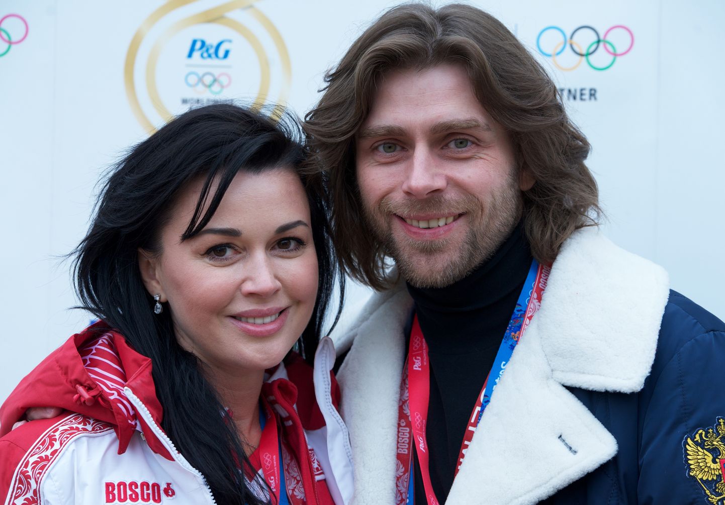 Анастасия Заворотнюк с мужем.