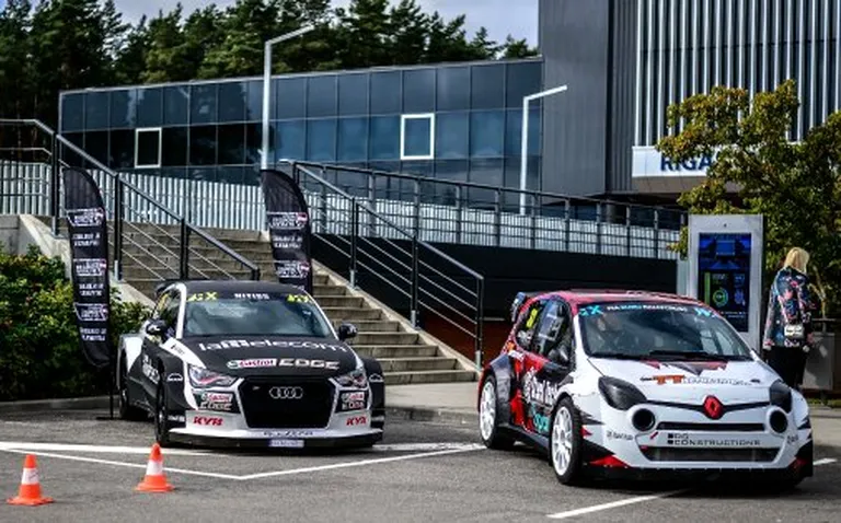 Перед стартом EuroRX Super1600 и EuroRX Supercar в Риге
