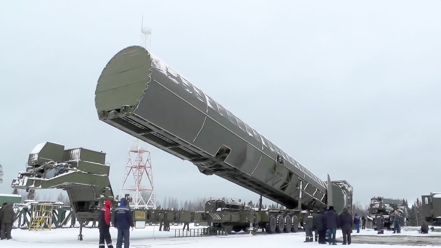 Venemaa uus mandritevaheline rakett Sarmat.