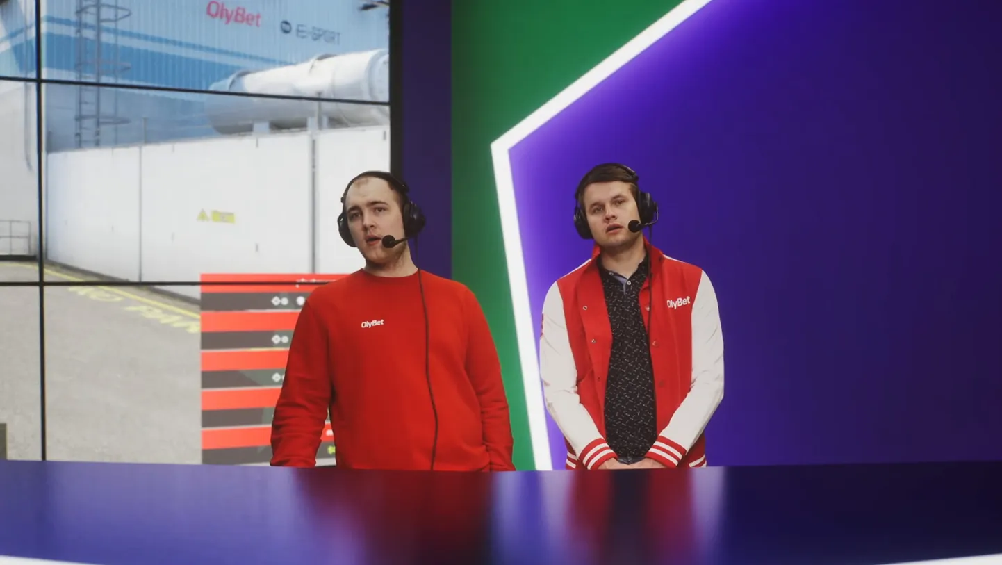 OlyBeti «CS:GO» turniiri kommenteerivad Steven Tiirik (vasakul) ja Andre «Blacc» Lepik