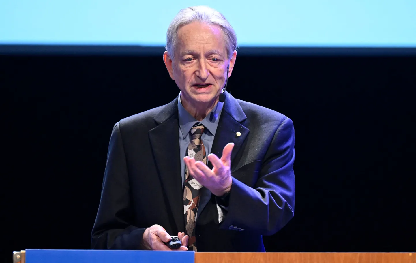 Nobeli füüsikapreemia laureaat Geoffrey Hinton.