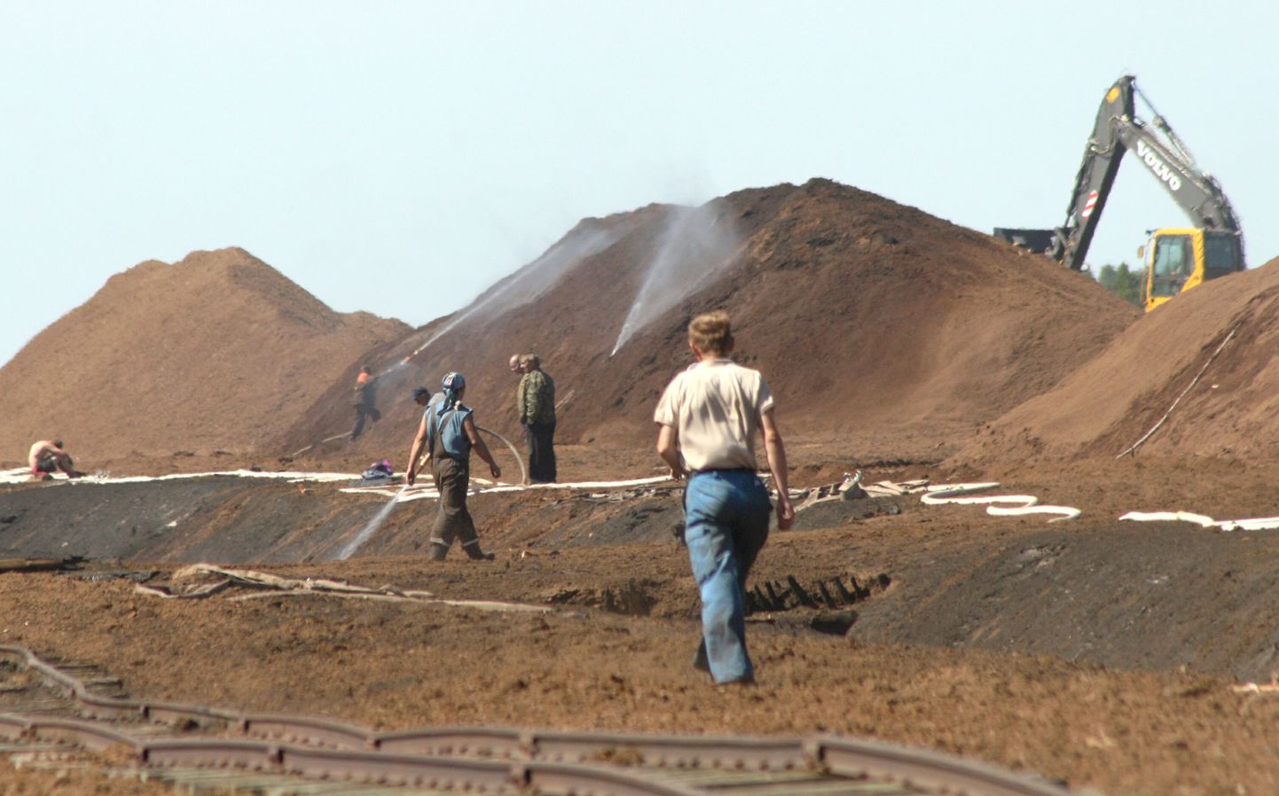 2006. aastal põlesid Lavassaare turbarabas turbaaunad.