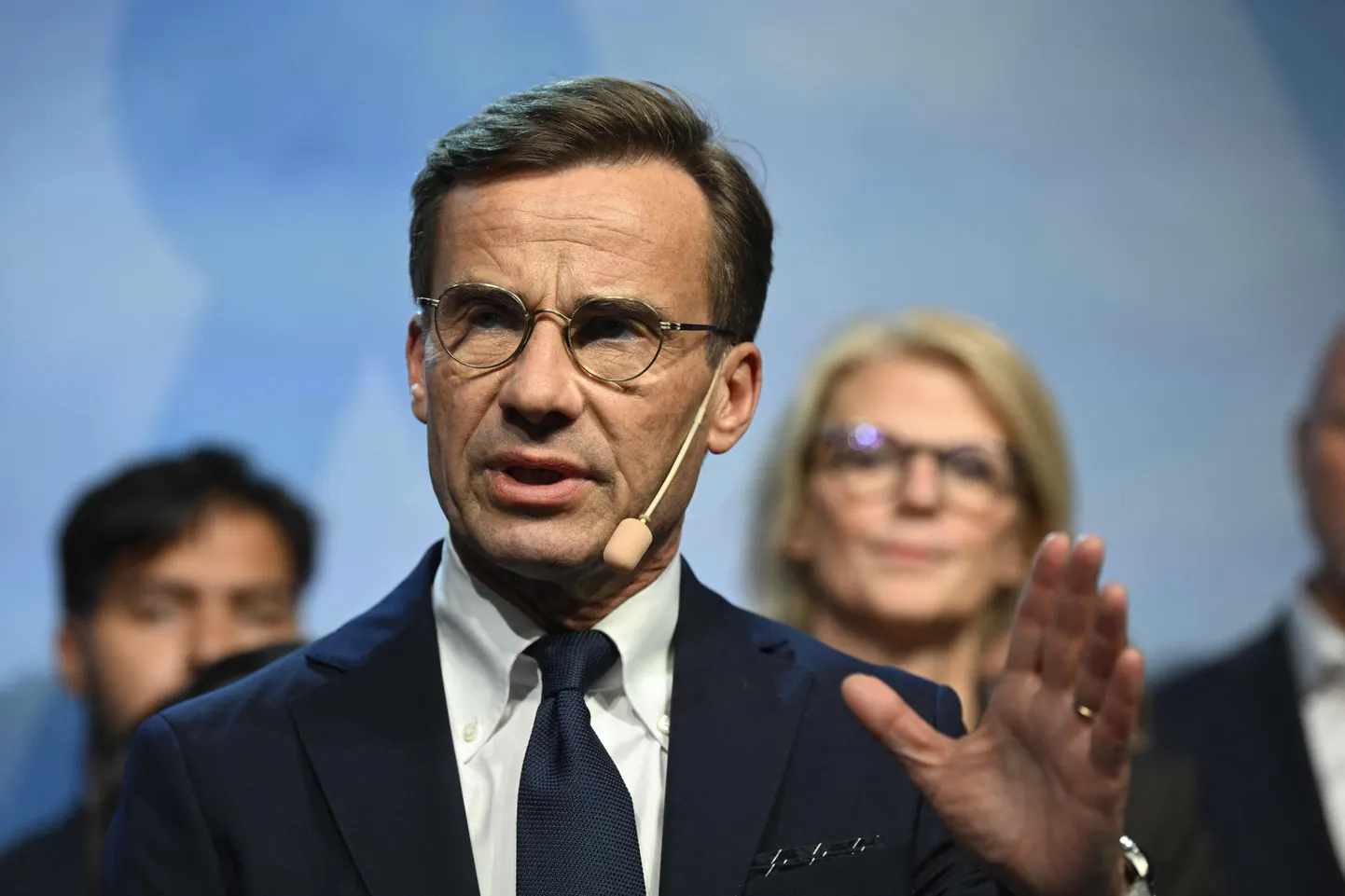 Rootsi konservatiivsete moderaatide esimees Ulf Kristersson.