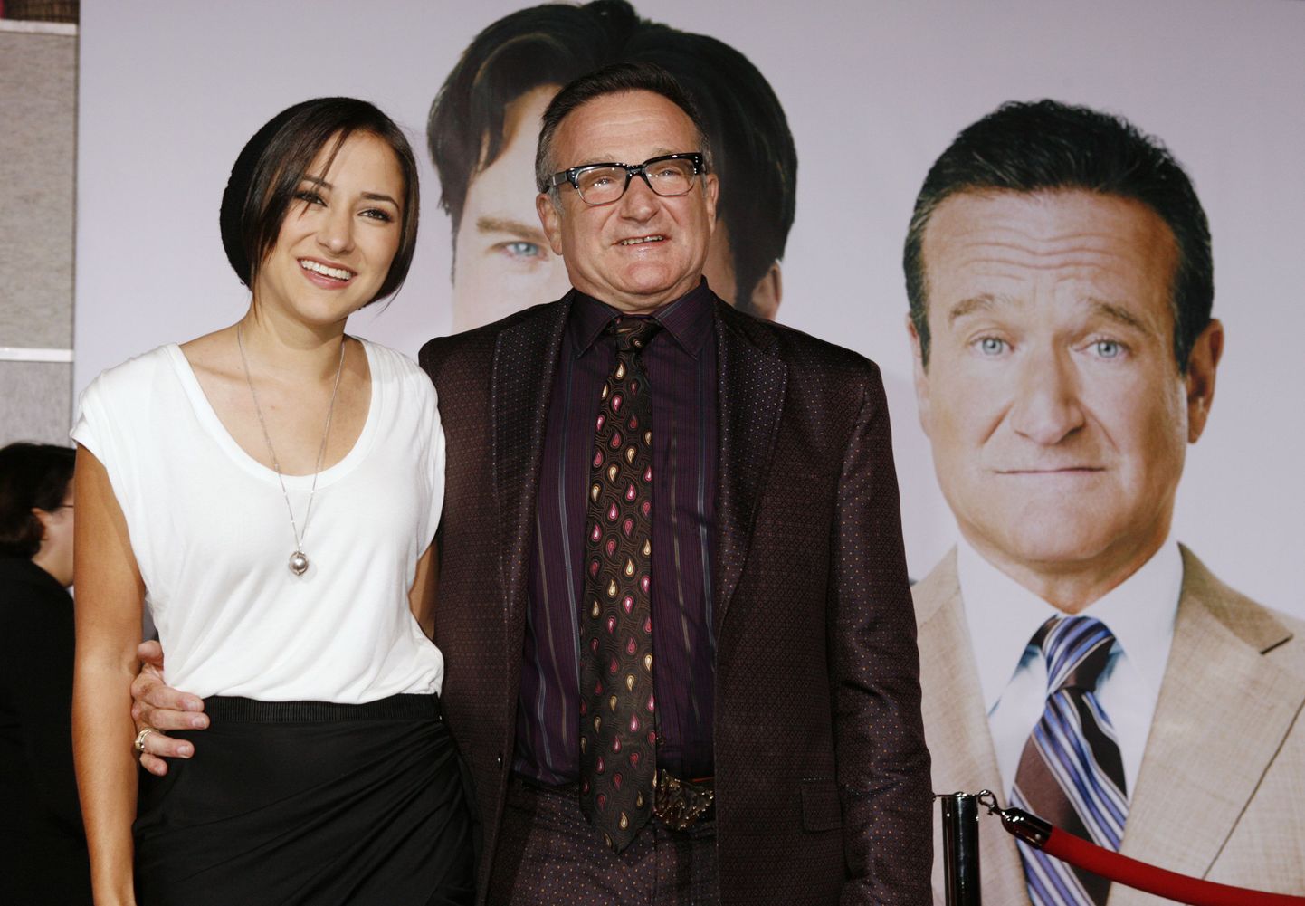 Robin Williams koos tütre Zelda Williamsiga