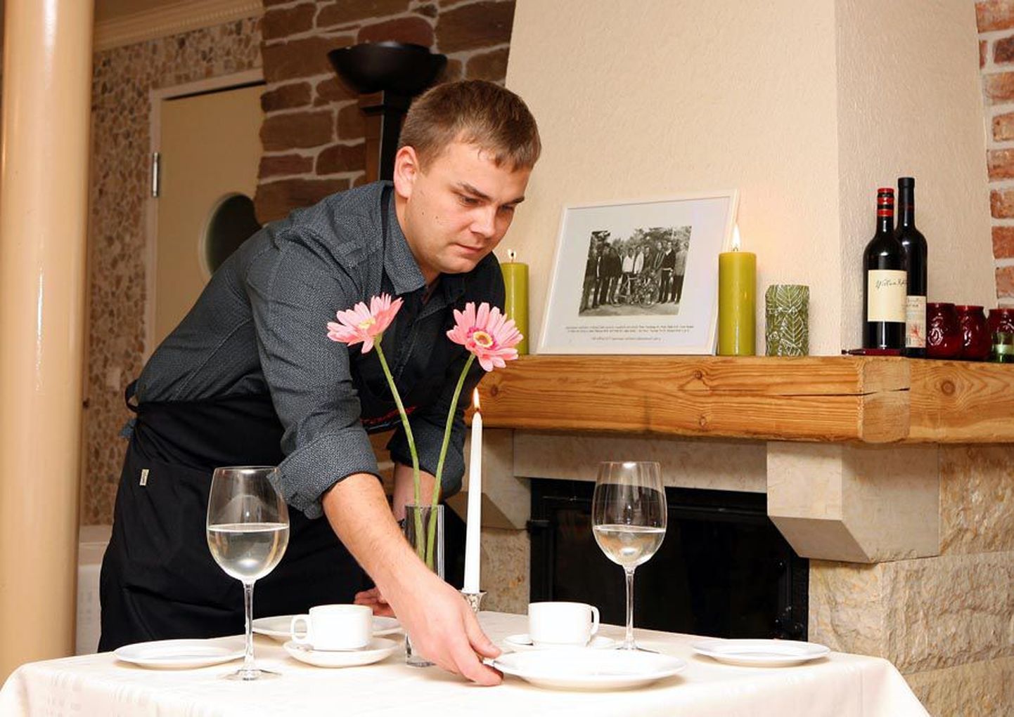 Basiiliku omanik ja peakokk Andres Jakovlev on leidnud õige koha, kus pakkuda külalistele head toitu.