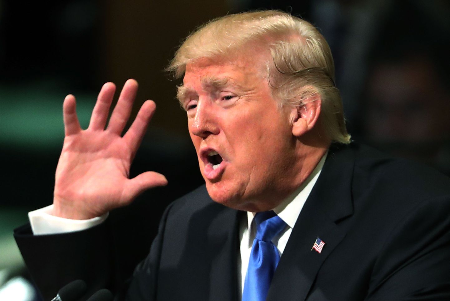 USA president Donald Trump pidamas kõnet ÜRO peaassamblee ees New Yorgis, kus ta kritiseeris teravalt Iraani tuumalepet ja andis mõista, et soovib sellest taganeda.