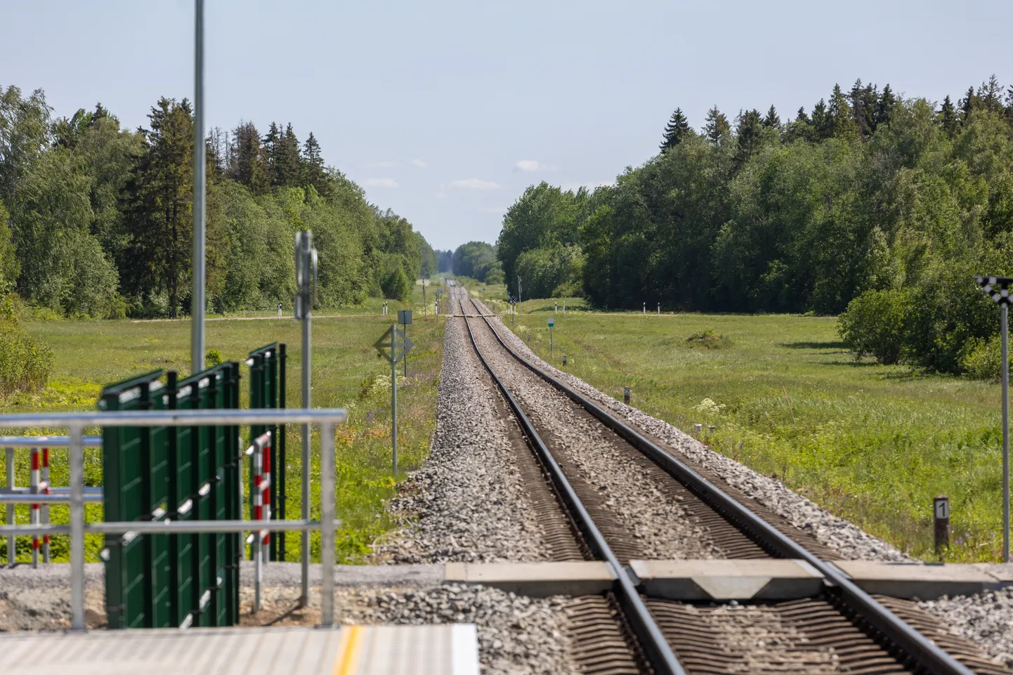 Taikses avati uus rongi ooteplatvorm