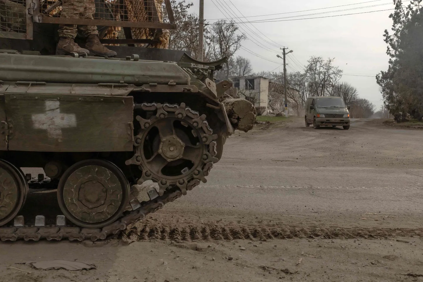 Ukraina tank Dnipropetrovski oblastis.